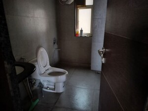 Bathroom in 3 BHK Apartment at Mirchandani Palms, Rahatani – for Rent