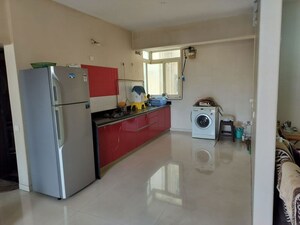 Kitchen in 3 BHK Apartment at Mirchandani Palms, Rahatani – for Rent