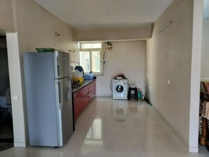 Building Lobby in 3 BHK Apartment at Mirchandani Palms, Rahatani – for Rent