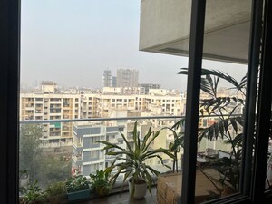 Balcony in 4 BHK Apartment at Kasturi Epitome, Wakad – for Rent