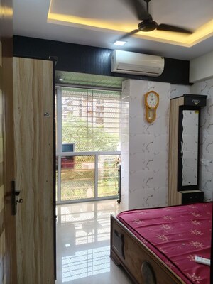 Bedroom in 1 BHK Apartment at Elite Homes, Kharghar Sector 35e – for Rent