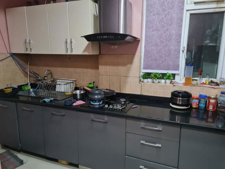 Kitchen, orchid-island 3 Bedroom 1840 Sq.Ft. Builder Floor In Sector 51 Gurgaon 10380553