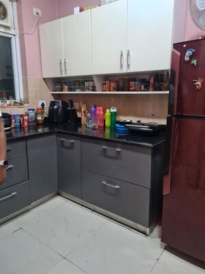 Kitchen in 3 BHK Builder Floor at Orchid Island, Sector 51 – for Sale
