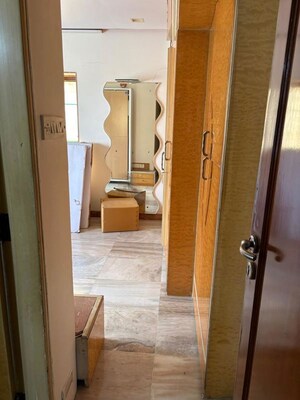 Bathroom in 3 BHK Apartment at Meenakshi Apartment, Goregaon East – for Rent
