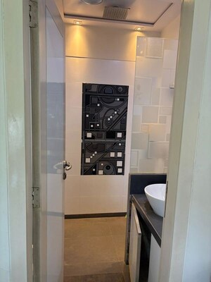 Building Lobby in 3 BHK Apartment at Meenakshi Apartment, Goregaon East – for Rent