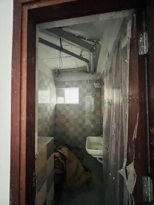 Bathroom in 2 BHK Apartment at Madhu Park Ville, Tellapur – for Rent