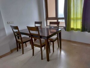 Staircase in 3.5 BHK Apartment at Unitech Fresco, Sector 50 – for Rent