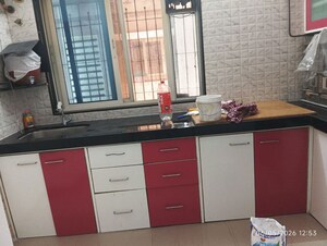 Kitchen in 3 BHK Apartment at Sandesh Nagar – for Rent