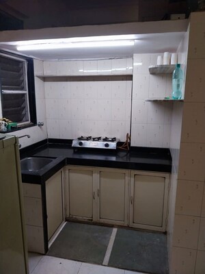 Kitchen in 1 BHK Apartment at Shabanam CHS, Sion East – for Rent