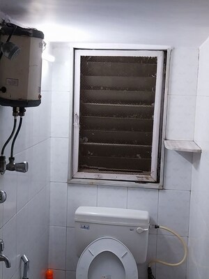 Bathroom in 1 BHK Apartment at Shabanam CHS, Sion East – for Rent