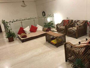Living Room in 3.5 BHK Apartment at Gera Trinity Towers, Kharadi – for Rent
