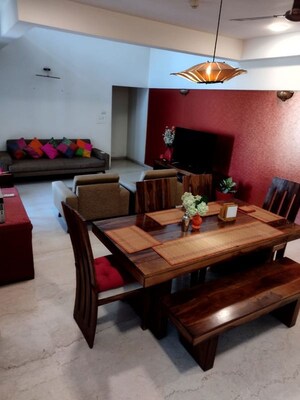 Bedroom in 3.5 BHK Apartment at Gera Trinity Towers, Kharadi – for Rent
