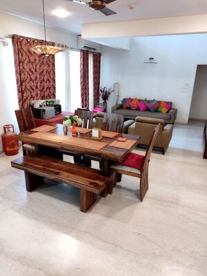 Bedroom in 3.5 BHK Apartment at Gera Trinity Towers, Kharadi – for Rent