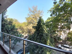 Balcony in 3 BHK Builder Floor at Uday Park – for Rent
