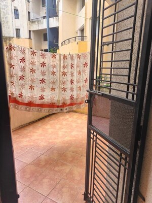 Balcony in 2 BHK Apartment at Lunawat Prakrtii, Balewadi – for Rent