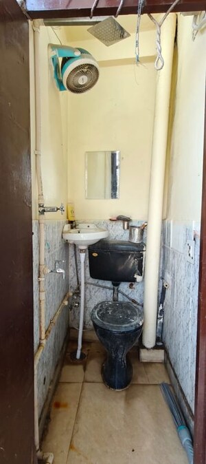 Bathroom in 2 BHK Builder Floor at Mehrauli – for Sale