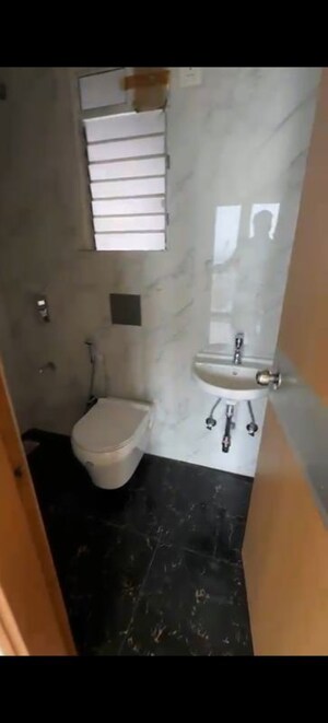 Bathroom in 1 BHK Apartment at Ruparel Nova, Wadala – for Rent