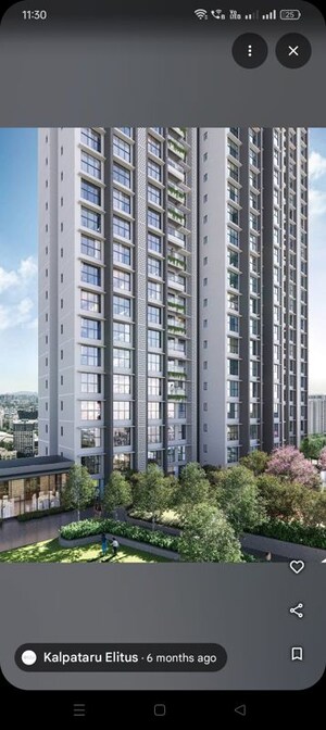 3.5 BHK Apartment – Exterior View View at Kalpataru Elitus, Mulund West - for Sale