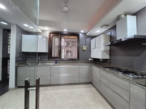 Kitchen in 3.5 BHK Builder Floor at Safdarjung Enclave – for Rent