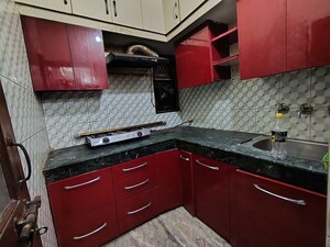 Kitchen in 2 BHK Apartment at Katwaria Sarai – for Rent