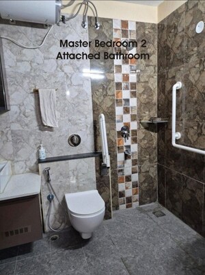Bathroom in 3 BHK Apartment at SJR Blue Waters, Off Sarjapur Road – for Sale