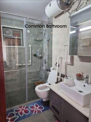 Bathroom in 3 BHK Apartment at SJR Blue Waters, Off Sarjapur Road – for Sale
