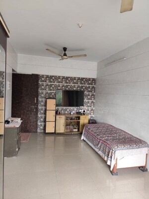 Living Room in 2 BHK Apartment at Shri Samarth Residency, Bhandup West – for Rent