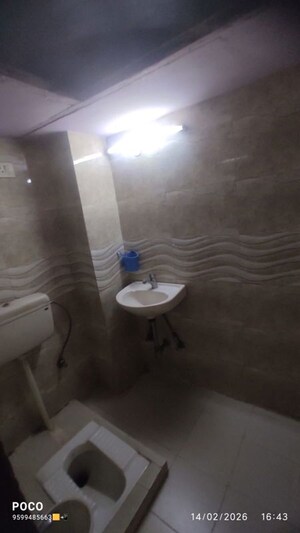 Bathroom in 2.5 BHK Builder Floor at Mehrauli – for Rent