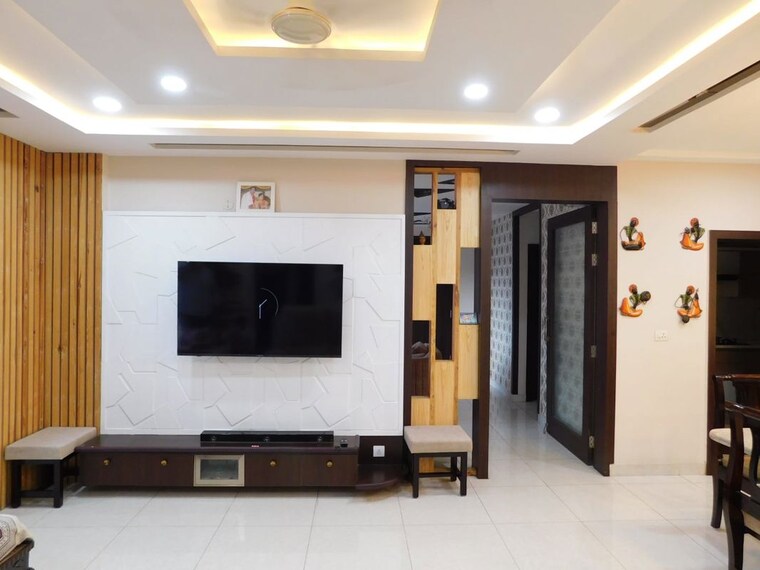 Living Room, prestige-high-fields 4 Bedroom 2848 Sq.Ft. Apartment In Gachibowli Hyderabad 10380713