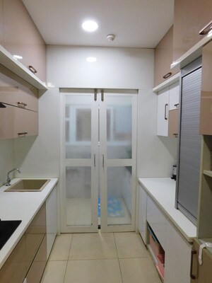 Kitchen in 4 BHK Apartment at Prestige High Fields, Gachibowli – for Sale