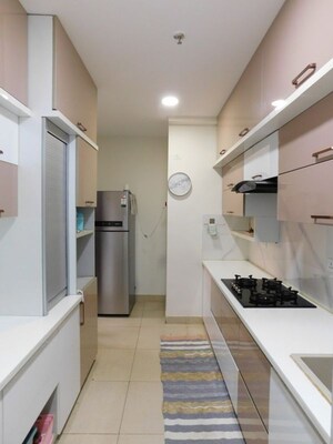 Kitchen in 4 BHK Apartment at Prestige High Fields, Gachibowli – for Sale
