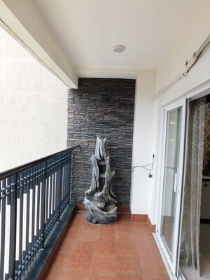 Balcony in 4 BHK Apartment at Prestige High Fields, Gachibowli – for Sale