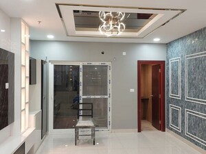 Building Lobby in 4 BHK Apartment at Prestige High Fields, Gachibowli – for Sale