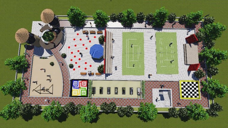 Exterior View, deopuri 2 Bedroom 645 Sq.Ft. Builder Floor In Deopuri Raipur 10379965