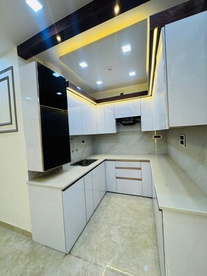 Kitchen in 3 BHK Builder Floor at Om Vihar – for Sale