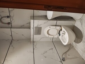 Bathroom in 3 BHK Builder Floor at Pratap Vihar GDA Flats, Pratap Vihar – for Sale