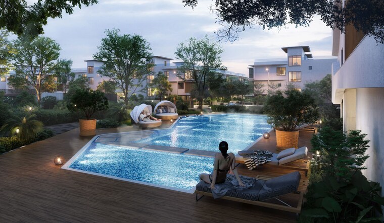 Swimming Pool, raghava-sage 5 Bedroom 5650 Sq.Ft. Villa In Kollur Hyderabad 10365800