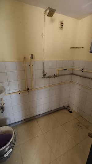 Bathroom in 1 RK Apartment at Vasant Valley Complex, Malad East – for Rent