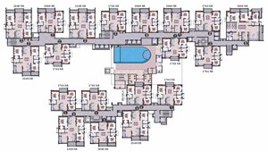 Master Plan in 3 BHK Apartment at Hallmark Treasor, Narsingi – for Sale