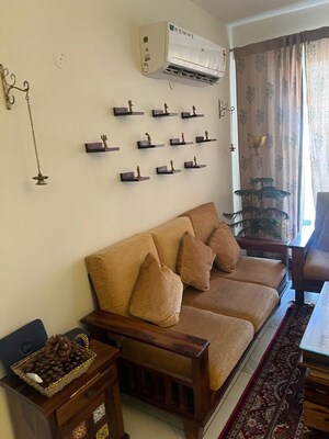 Living Room in 3.5 BHK Apartment at Motia Blue Ridge, Dhakoli – for Sale