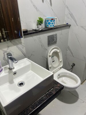 Bathroom in 3.5 BHK Apartment at Motia Blue Ridge, Dhakoli – for Sale