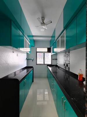 Kitchen in 2 BHK Apartment at Shreeji Atlantis, Malad West – for Rent