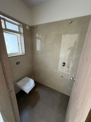 Bathroom in 2 BHK Apartment at Shreeji Atlantis, Malad West – for Rent