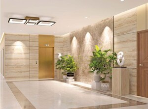 Bathroom in 3 BHK Apartment at Hallmark Treasor, Narsingi – for Sale