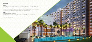 Swimming Pool in 2 BHK Apartment at Salarpuria Sattva Park Cubix, Devanahalli – for Sale