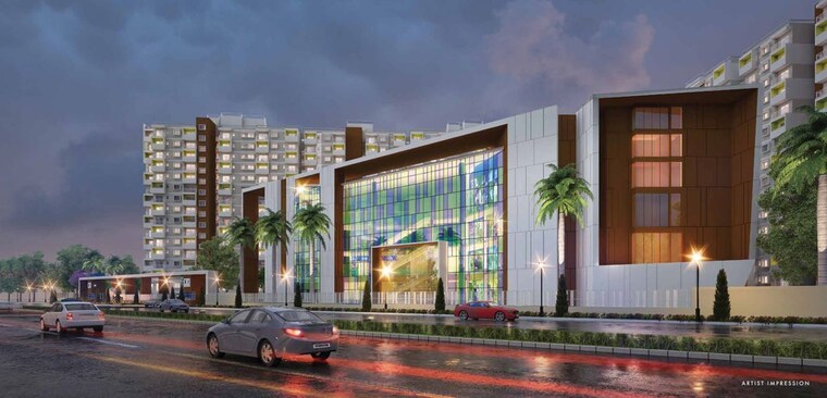 Exterior View, salarpuria-sattva-park-cubix 2 Bedroom 1080 Sq.Ft. Apartment In Devanahalli Bangalore 10380892