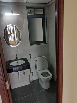 Bathroom in 2 BHK Apartment at Kalpataru Paramount, Kapur Bawdi – for Rent