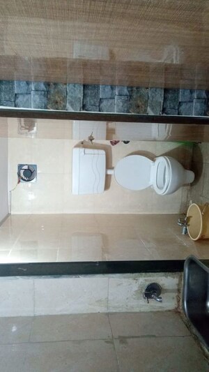 Bathroom in  Office Space at Haware Fantasia, Vashi Sector 28 – for Rent