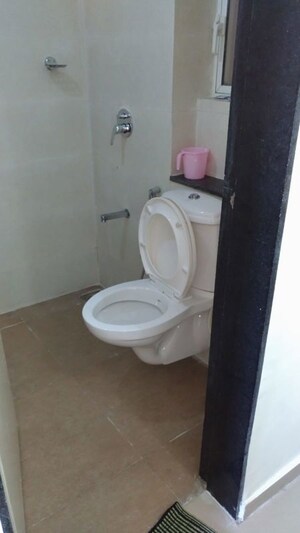 Bathroom in 2 BHK Apartment at Indiabulls Greens, New Panvel – for Rent