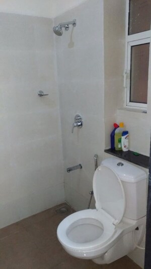 Bathroom in 2 BHK Apartment at Indiabulls Greens, New Panvel – for Rent